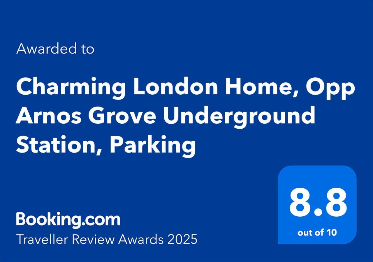 Charming London Home, Opp Arnos Grove Underground Station, Parking New Southgate Exterior photo